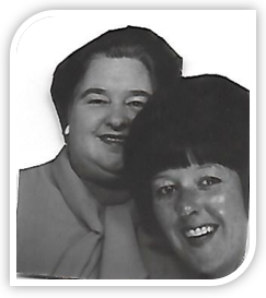 Mam and Brenda - Barry Island - 4 July 1975